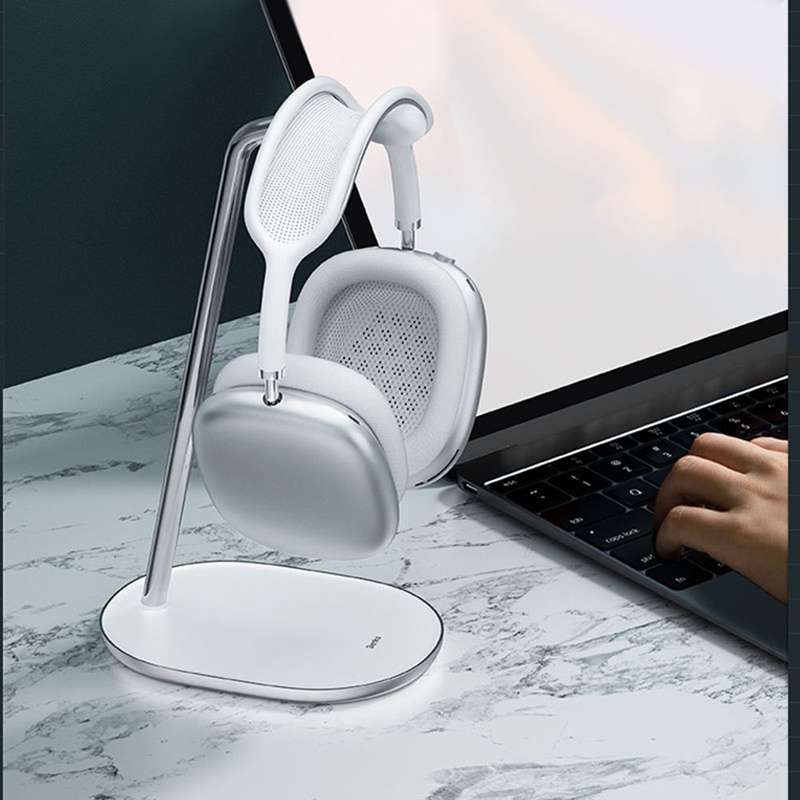 Giá Đỡ Trưng Bày Tai Nghe Airpods Max Kèm Đệm Silicon Chống Trượt Đa Năng