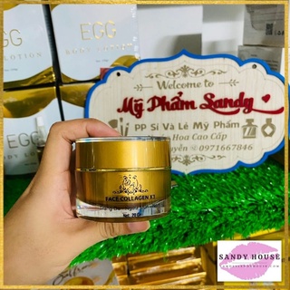 |chính hãng| kem face collagen x3 ngừa mụn trắng da