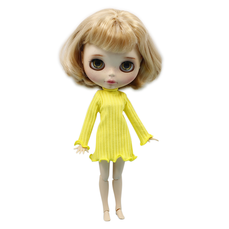 ICY DBS doll clothes long-sleeved T-shirt dress azone Lijia licca clothes OB24 baby clothes