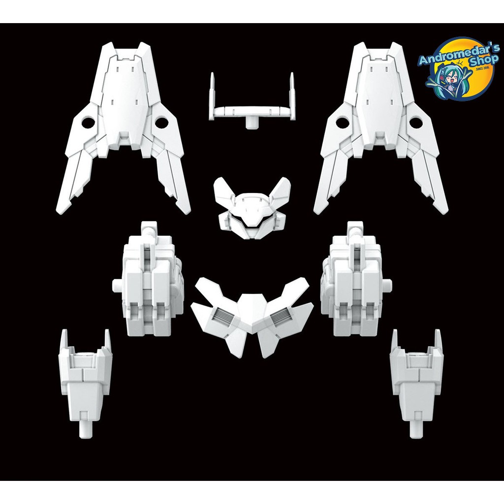 [Bandai] Mô hình lắp ráp 30MM Optional Armor for Commander [Cielnova/White] (Plastic model)