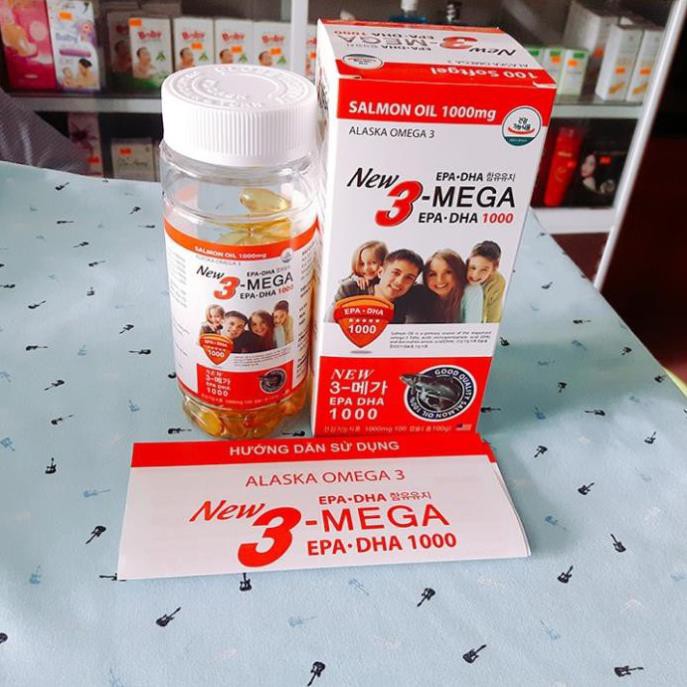 Viên uống bổ mắt New 3 Mega hộp 100 viên | BigBuy360 - bigbuy360.vn