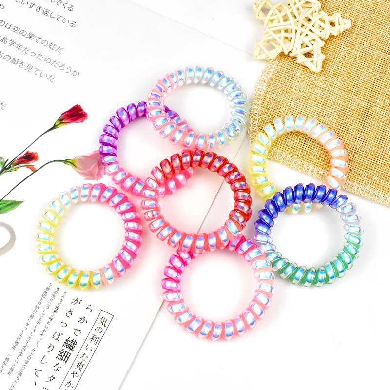 Dây Cột Tóc Lò Xo Nhiều Màu (Màu Ngẫu Nhiên)