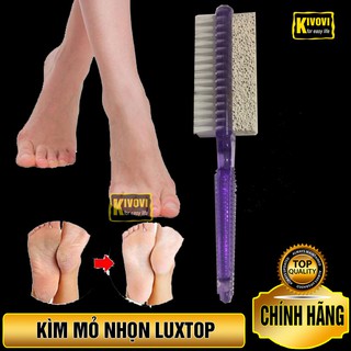 Dụng Cụ Mài Gót Chân 3 Trong 1 Đa Năng - Cây Chà Gót Chân Lông Mềm+Đá Bọt Biển+Bàn Chải Chà Chân Kỳ Da Tẩy Tế Bào-Kivovi