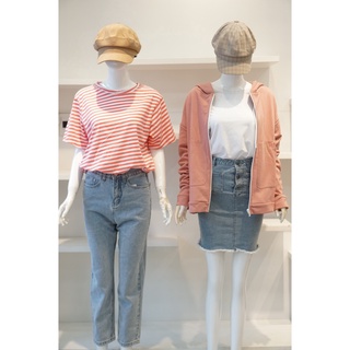 [Ảnh thật] Áo Thun Sọc Cotton ATN6