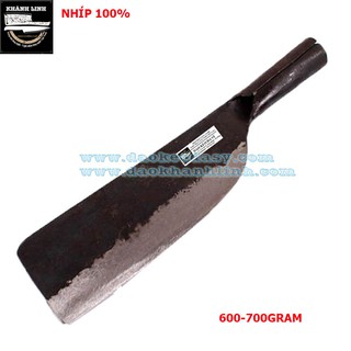 Dao nhà bếp - Dao Phay (dao chặt xương) 700gram làm bằng nhíp 100% - Khánh Linh (Đa Sỹ)