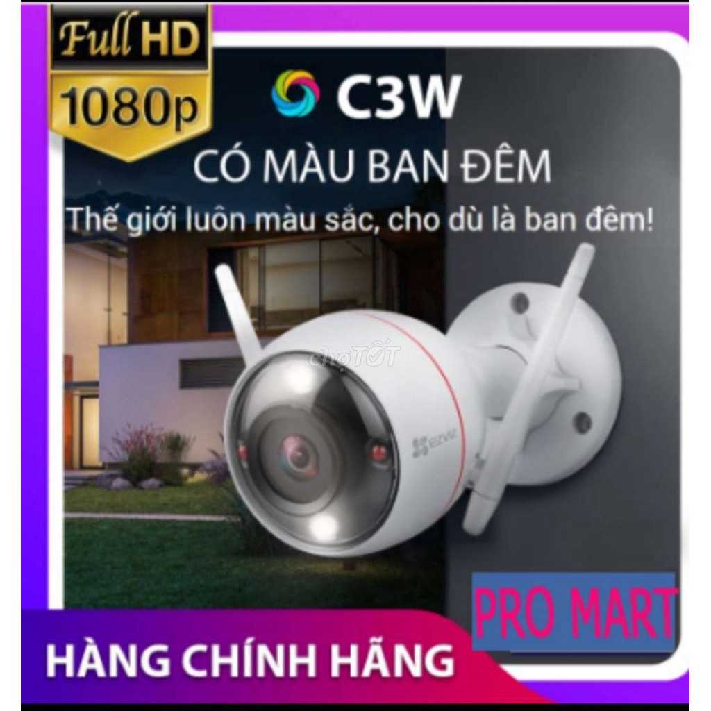 Camera Ezviz C3W Full HD 1080P Có màu ban đêm | BigBuy360 - bigbuy360.vn