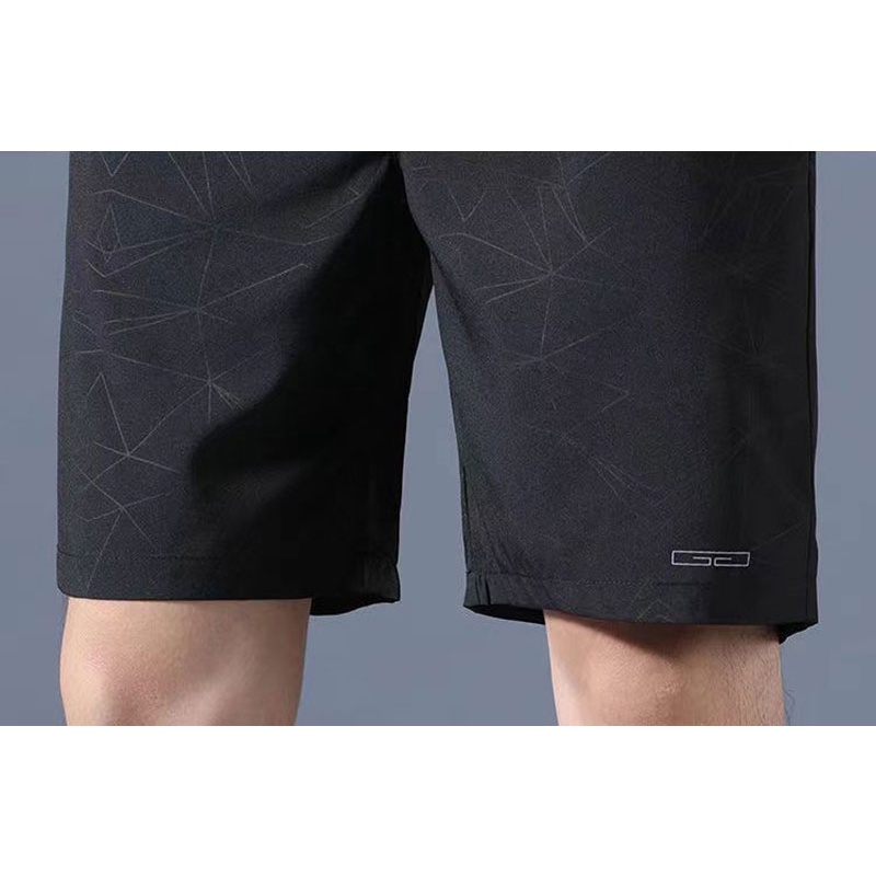 Quần Short Thể Thao Dáng Suông Chất Liệu Lụa Lạnh Nhanh Khô Thời Trang Mùa Hè Cho Nam