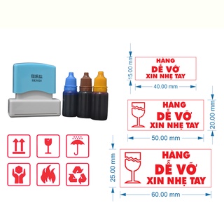 Con dấu HÀNG DỄ VỠ XIN NHẸ TAY