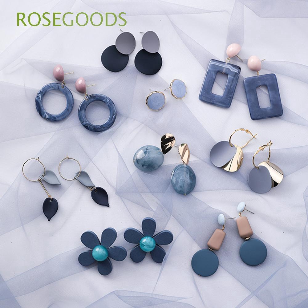 Hoa tai dáng tròn thiết kế độc đáo thời trang cho nữ