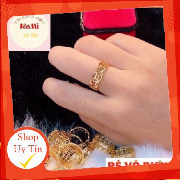 Nhẫn Kim Tiền 💎FREESHIP 💎 Nhẫn kim tiền tài lộc