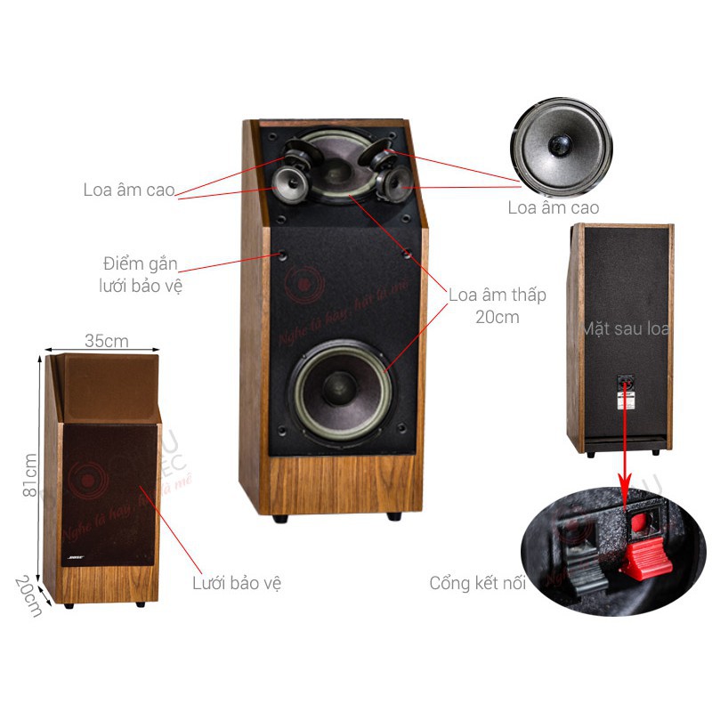 Loa Bose 601 III Hàng bãi xịn