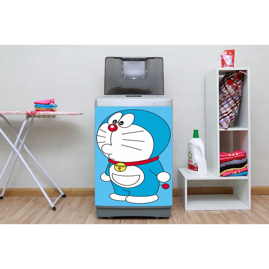 Decal trang trí máy giặt