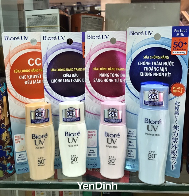 Sữa Chống Nắng Trắng Mịn Giảm Nhờn Biore 30ml