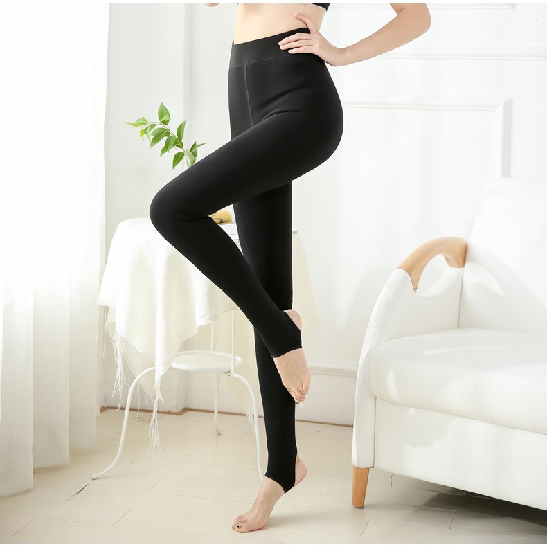 [ Hàng Loại 1] Quần legging lót lông siêu dày ấm Quần nỉ nữ, chất vải mềm mịn, không xù, không bai nhão