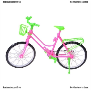 [NVC Free]Detachable Plastic Bike Bicycle Wheel For Multicolor Doll Toy Princess