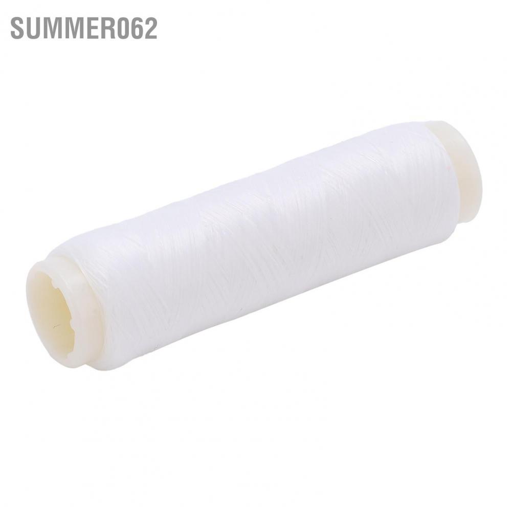 Summer062 4pcs 100/200m Invisible Nylon Fishing Rubber Band Line High Elastic Accessories