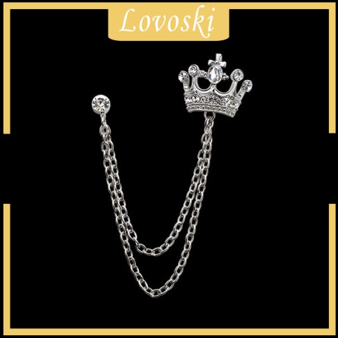 Ghim CàI ÁO HìNh Vương MiệN ĐíNh Kim Cương Giả ThờI Trang Cho Nữ