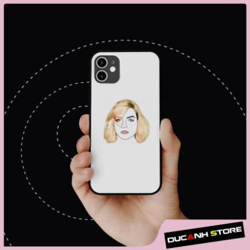 Ốp lưng iphone SAMSUNG hình mask face girl collage art aesthetic  cho các dòng iPhone PAP20210912