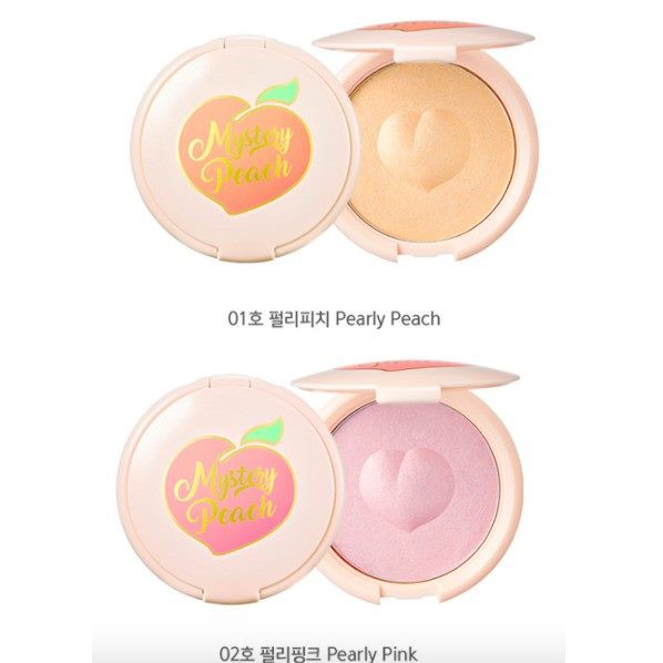 MBC Phấn bắt sáng, tạo khối Its Skin Mystery Peach Bouncy Highlighter