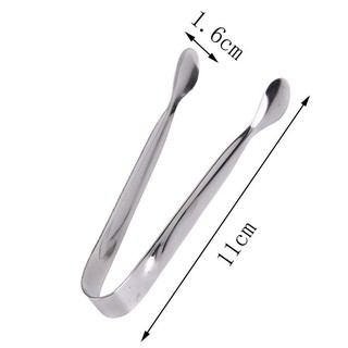 Kẹp inox mini nhỏ xinh dùng gắp viên đường, bánh quy, kẹo, mức [ 11 cm ]
