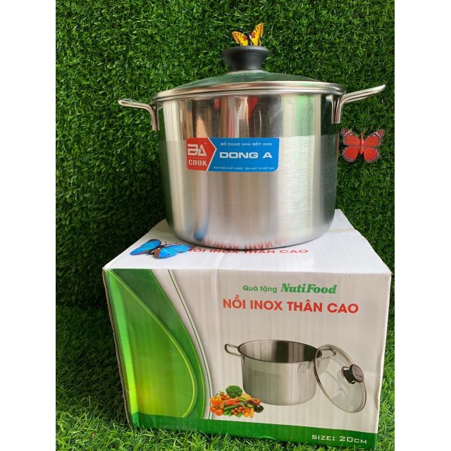 Nồi inox Đông Á thân cao 20cm Hàng khuyến mãi của Nutifood