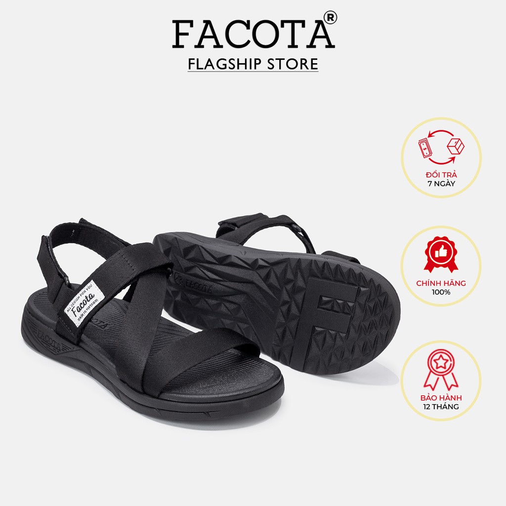 Giày Sandal Unisex thể thao Facota V3-SORENTO NN01 - bảo hành 365 ngày