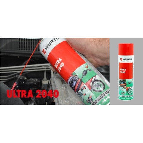 Chai xịt bảo trì phá gỉ bôi trơn đa năng Wurth Ultra 2040 700ml