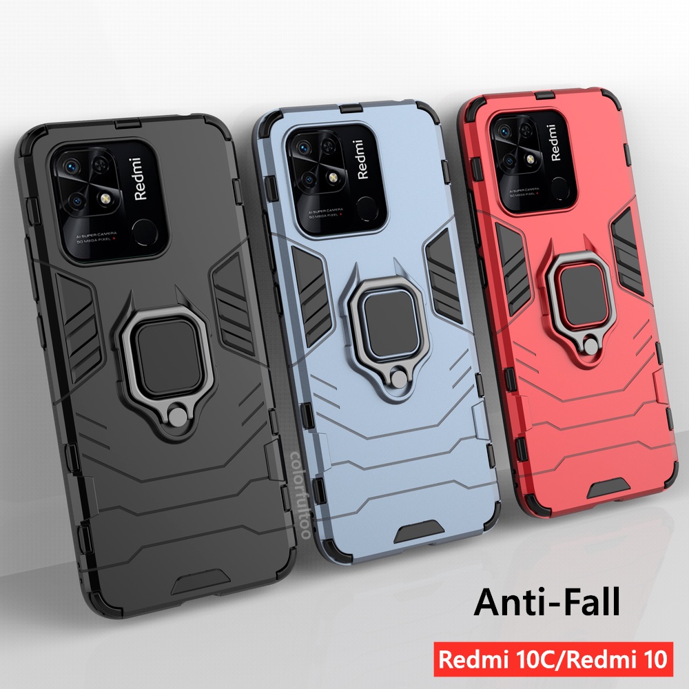 Ốp Điện Thoại Chống Sốc Có Giá Đỡ Cho Xiaomi Redmi 10C 10 9 9A 9C Redmi10C Redmi10