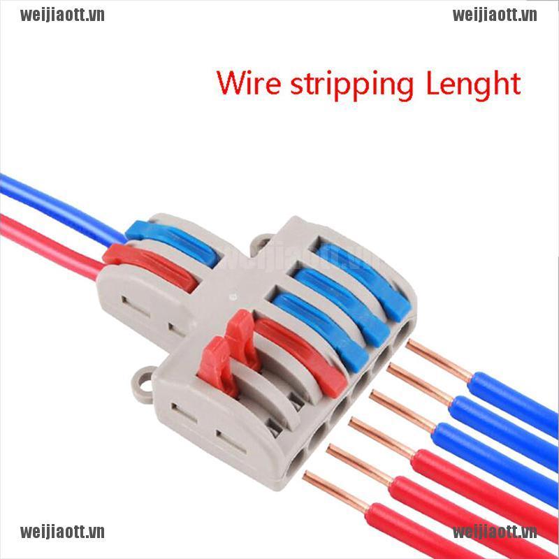 Đầu Nối Dây Điện Nhanh Wejt Pct-222 Spl-62