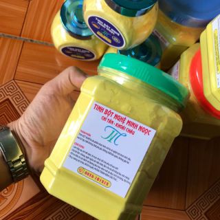 TINH BỘT NGHỆ MINH NGỌC 100% nguyên chất nhà làm (Nghệ Chí Tân - Khoái Châu)