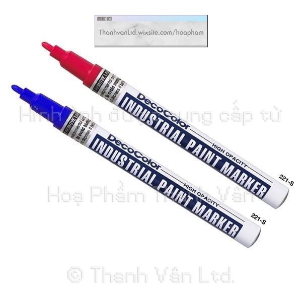 Bút Sơn Vẽ mọi chất liệu Industrial Paint Marker Siêu bền Marvy (Có thể viết lên tàu, thuyển dưới nước) [No.221]