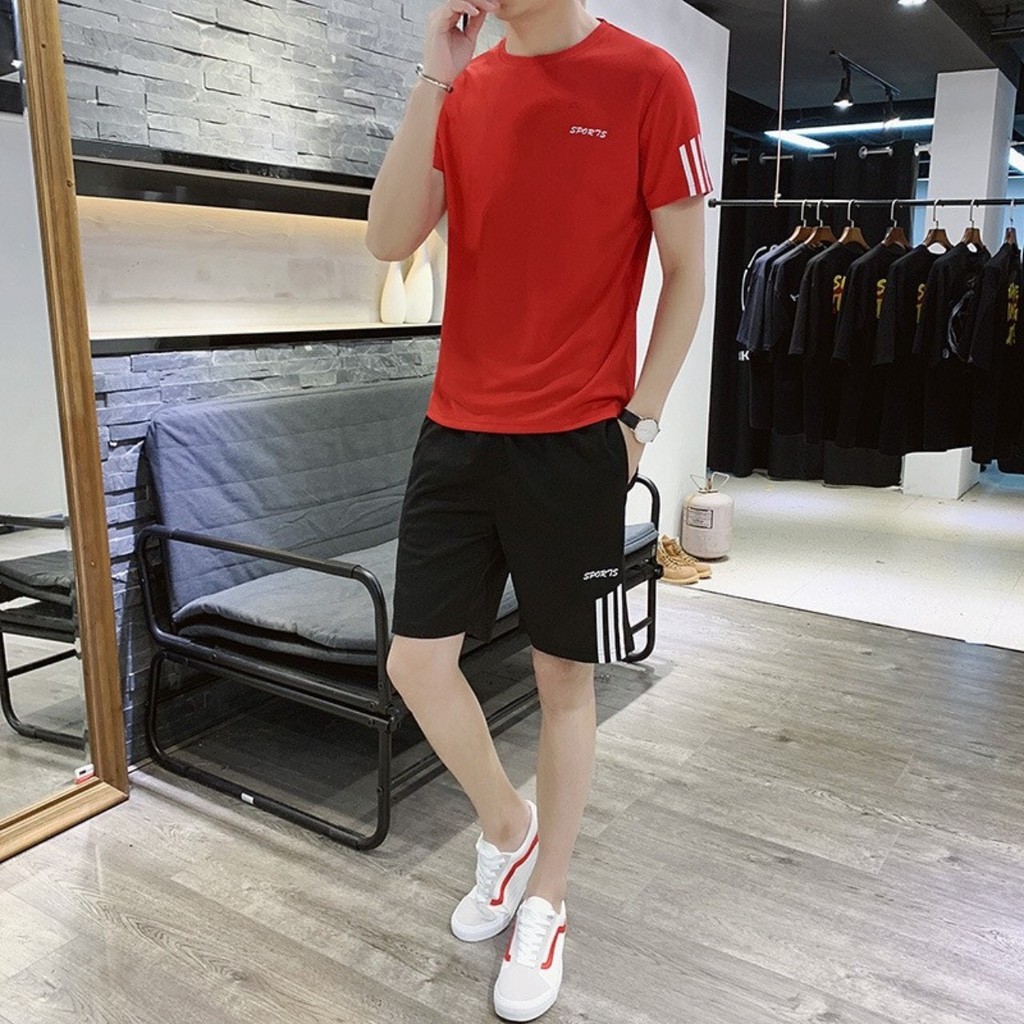 Sét Đồ Thể Thao Nam Thun Lạnh Siêu Mát | BigBuy360 - bigbuy360.vn