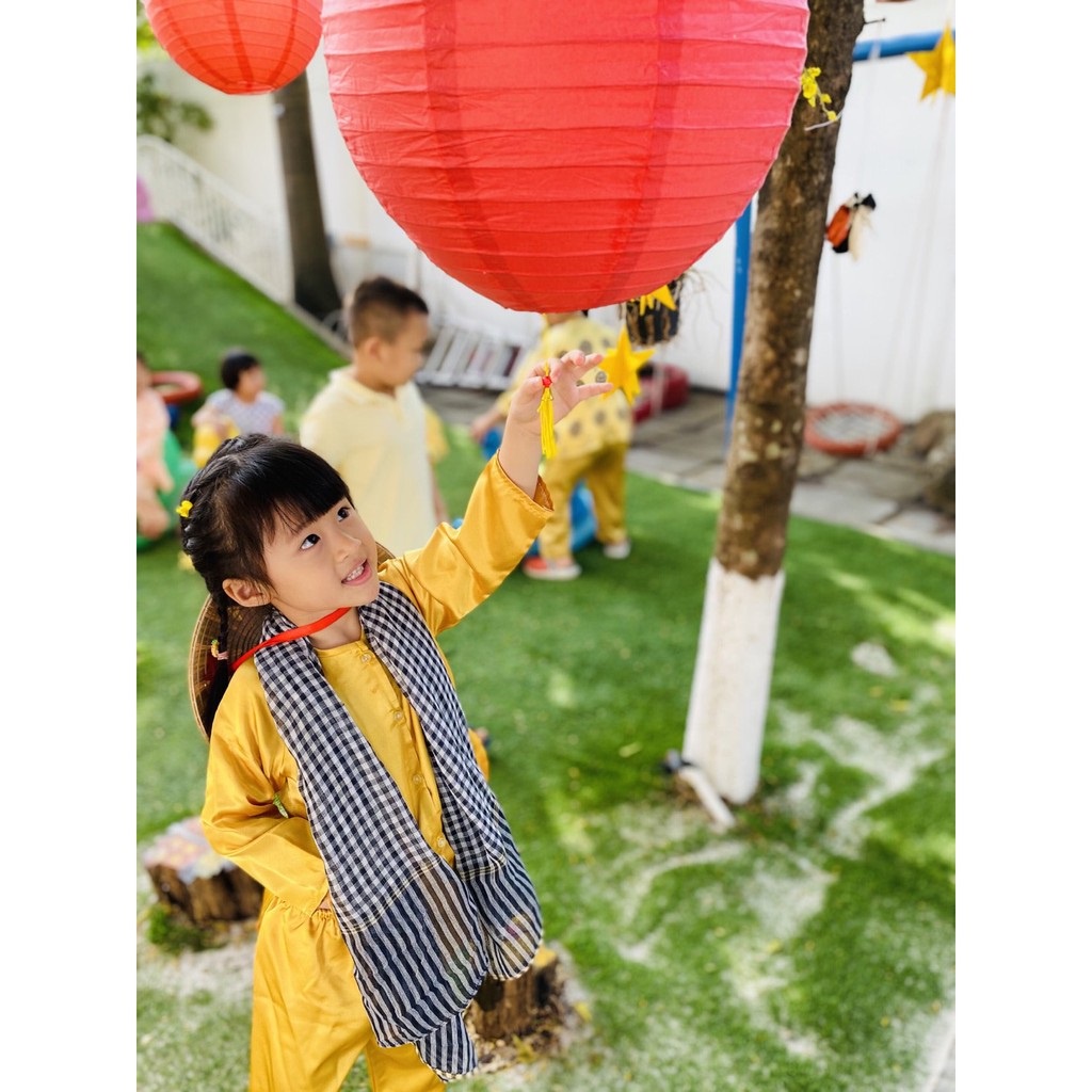 Đồ lam đi chùa cho bé - áo bà ba cho bé trai bé gái ( ĐỦ SIZE) đủ màu - chất lụa siêu mát xinh xắn