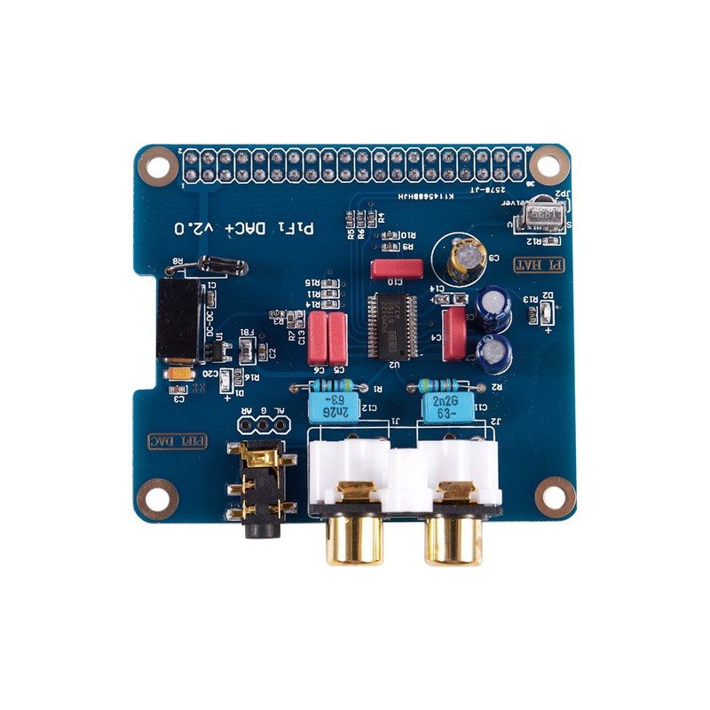 PIFI Digi DAC+ HIFI DAC Audio Sound Card ule I2S interface for Raspberry pi 3 2 el B B+ Digital Audio Card Pinboard V2.0 Board SC08