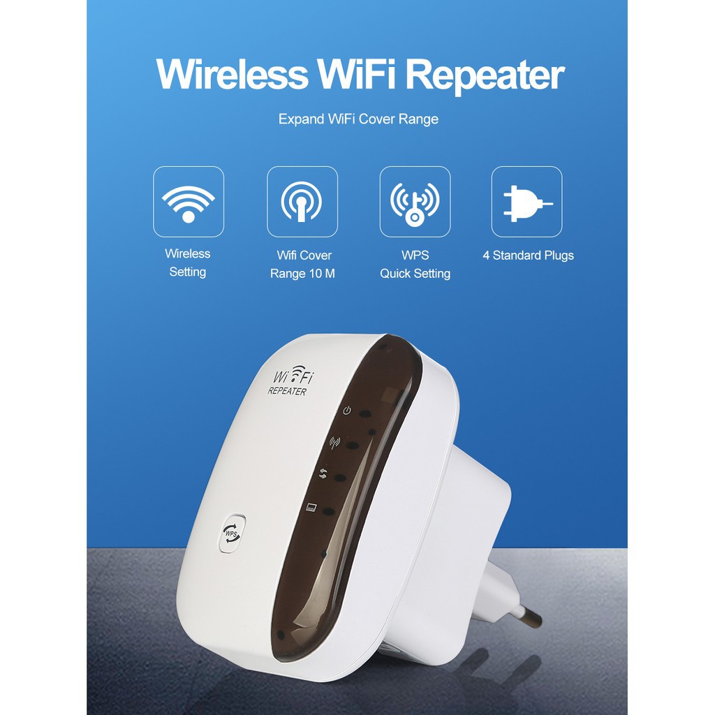 Bộ Mở Rộng Sóng Wifi Chuẩn N (Thiết bị kích sóng Wifi)