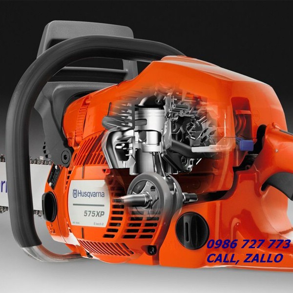 MÁY CƯA GỖ Husqvarna 135 hàng Thụy Điển- Máy cứ xích chạy xăng chính hãng Thụy Điển