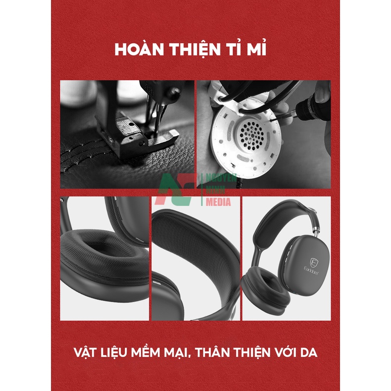 Tai Nghe Bluetooth Chụp Tai Earldom BH102 - Hàng Chính Hãng