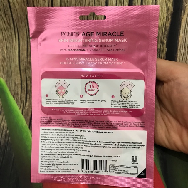 Mặt nạ Pond’s age micracle