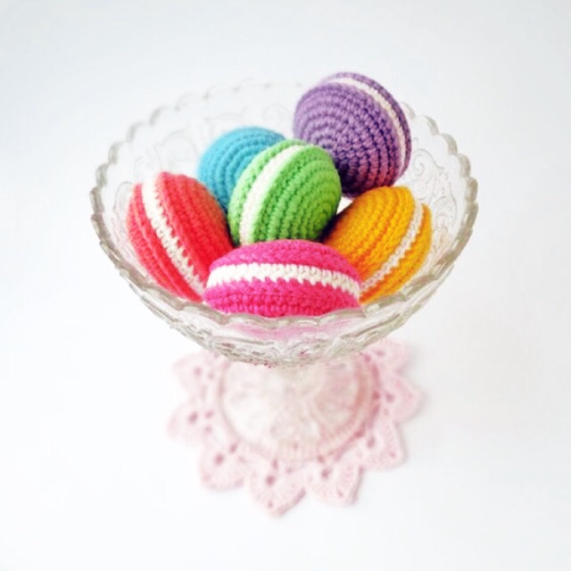 Mũ hình bánh macaron
