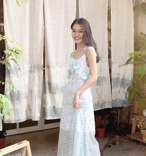 Đầm dây dáng dài
