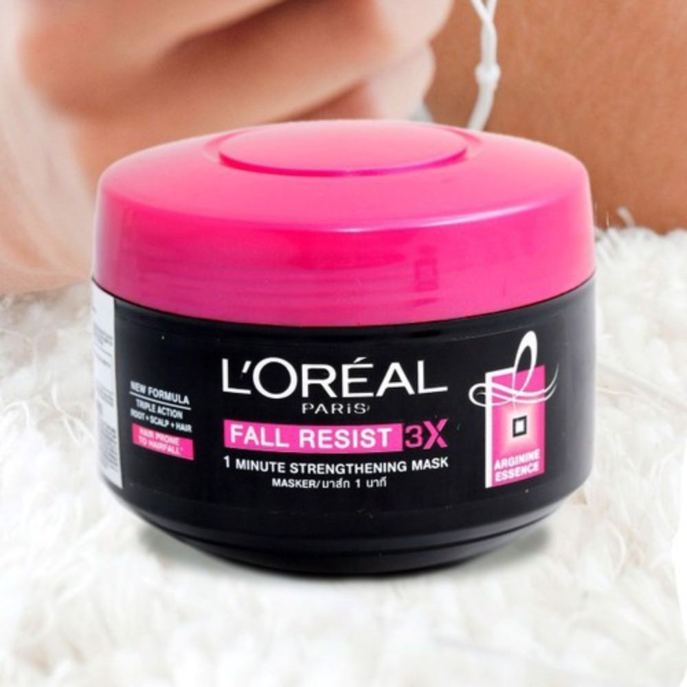Kem ủ L'Oreal ngăn rụng róc phục hồi hư tổn Fall Repair 3X Mask 200ml - Shop Lavenic