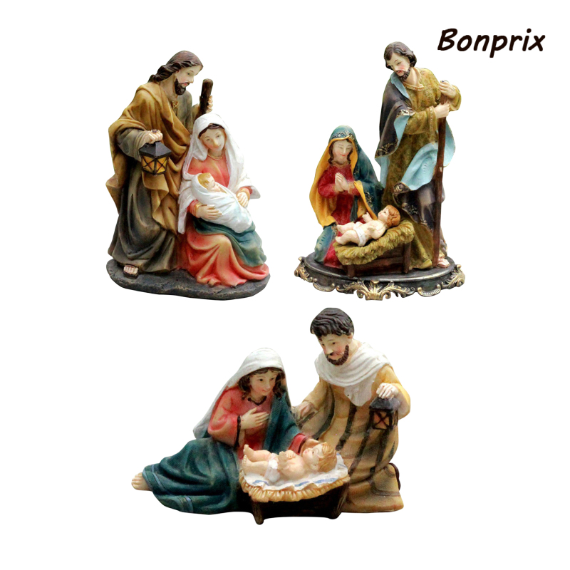 Tượng Chúa Jesus Bằng Nhựa Cây Dùng Trang Trí