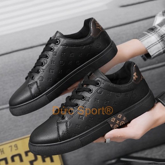 Giày Thể Thao Nam cao cấp Tập Gym Chạy Bộ Thể Dục Bảo Sneaker giày sneaker nam hàn quốc cổ thấp 2 màu đen trắng G246