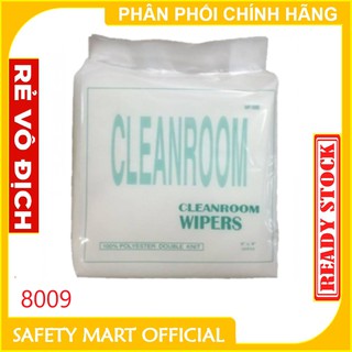 Khăn lau phòng sạch siêu mịn 8009-69LE 9 inch, 100 tờ, 180g/m2