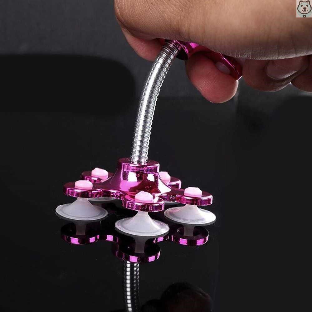 Giá đỡ điện thoại hình bông hoa 2 đế hít siêu khỏe - Kẹp điện thoại 2 đầu chân không hình bông hoa | BigBuy360 - bigbuy360.vn