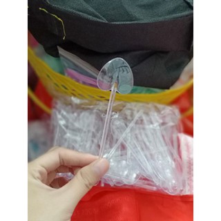 Combo 100 xẻng tim [màu trắng]