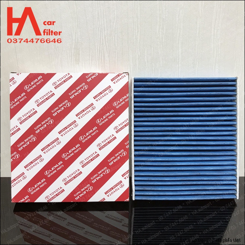 Lọc gió điều hòa kháng khuẩn Toyota Camry /Altis 19-, Innova / Hilux / Fortuner 16-, Cross 18-, Mazda CX-9
