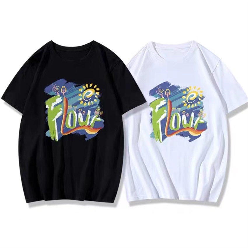 NRVP Áo Thun Nữ Oversize Cổ Tròn Thời Trang Hàn Quốc