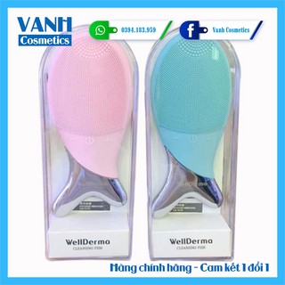 MÁY RỬA MẶT + MASSAGE NÂNG CƠ WELLDERMA CLEANSING FISH - Vanh Cosmetics