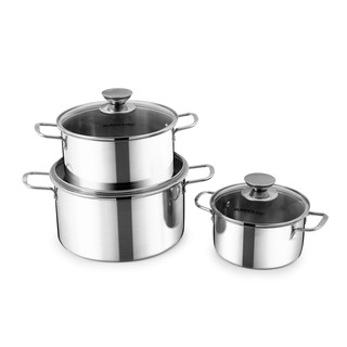 BỘ NỒI INOX 1 ĐÁY SUNHOUSE SH116